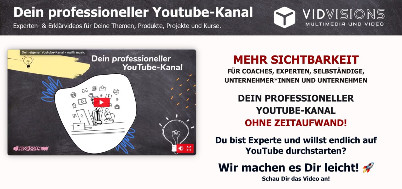 VidVisions - Dein YouTube Turbo